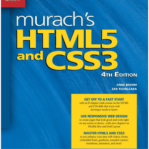 Murach’s HTML5 and CSS3