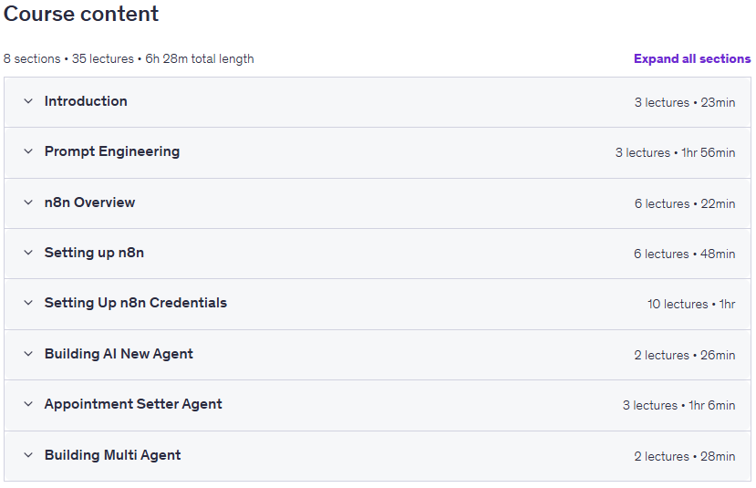 Master AI Agents Using n8n Content