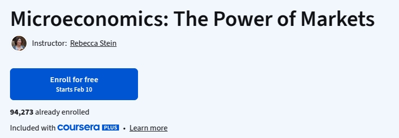 Microeconomics_ The Power of Markets