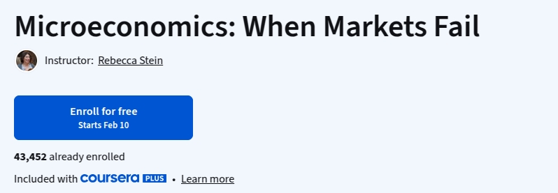 Microeconomics_ When Markets Fail