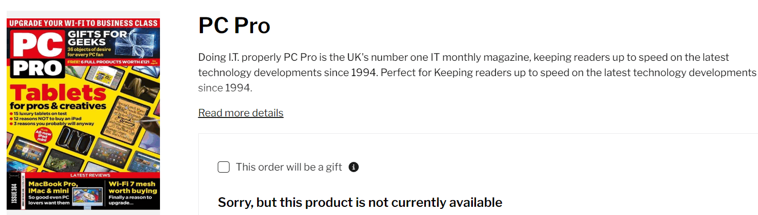 PC Pro - Full Year Collection 2025