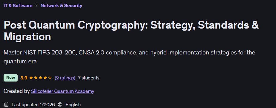 Post Quantum Cryptography Strategy, Standards & Migration