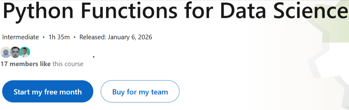 Python Functions for Data Science