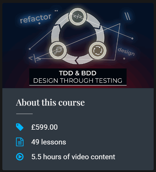 TDD & BDD - Design Through Testing