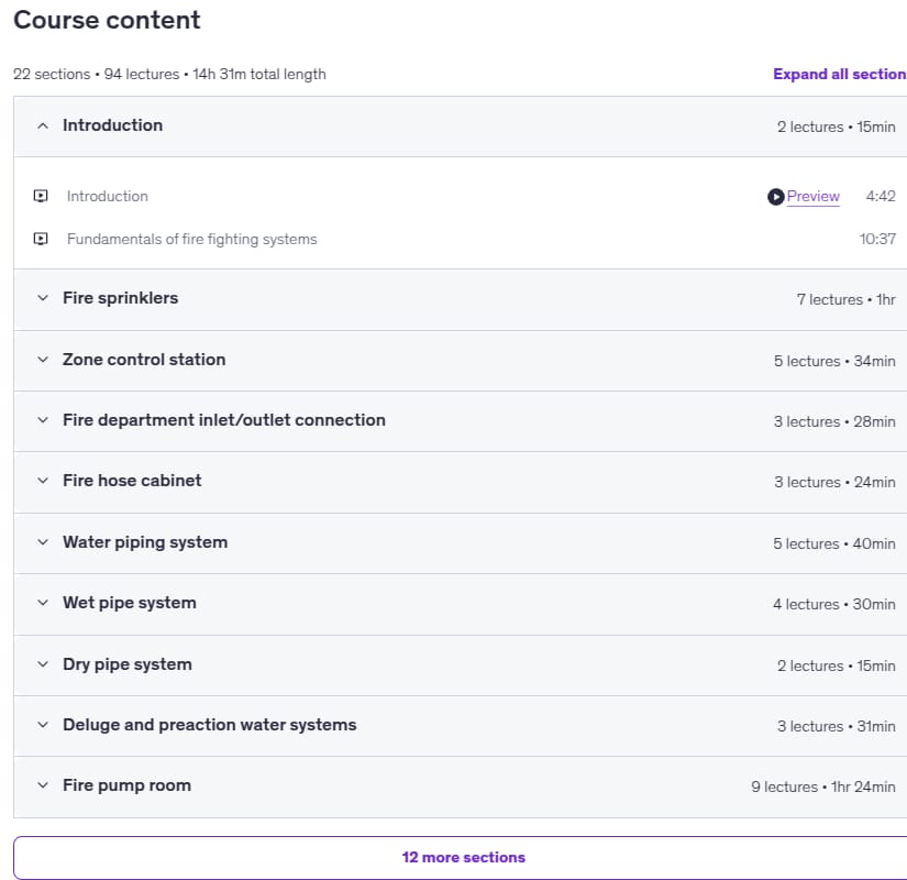 The Complete Fire Fighting with AutoCAD,Elite,Excel & NFPA