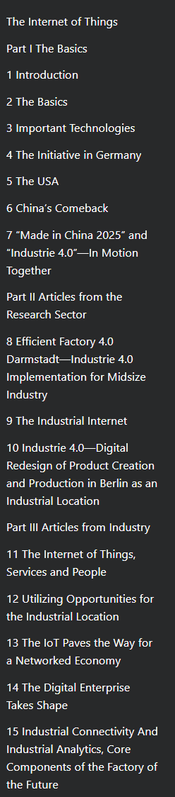 The Internet of Things: Industry 4.0 Unleashed