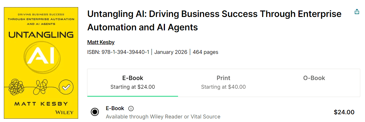 Untangling AI: Driving Business Success Through Enterprise Automation and AI Agents
