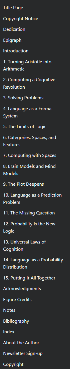 The Laws of Thought