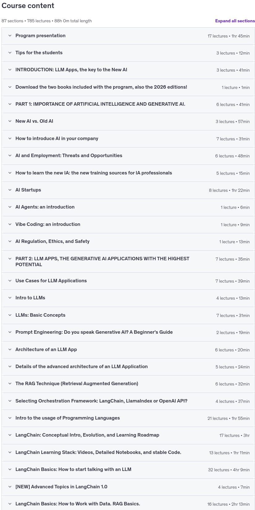 2026 Bootcamp_ Generative AI, LLM Apps, AI Agents, Cursor A
