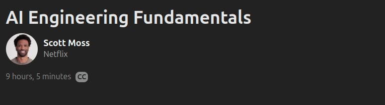 AI Engineering Fundamentals