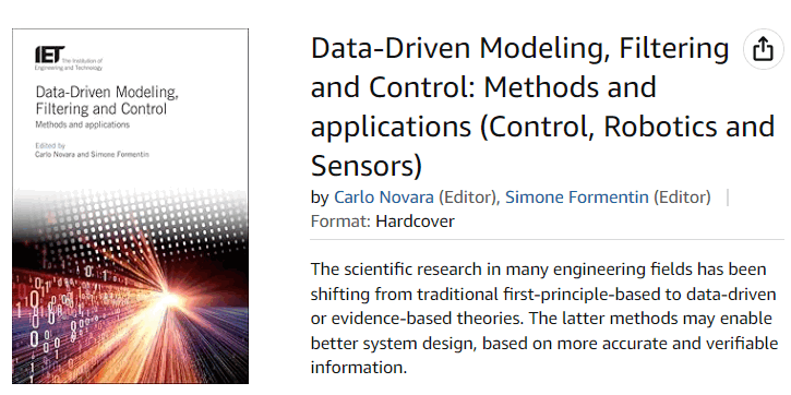 Data-Driven Modeling, Filtering and Control