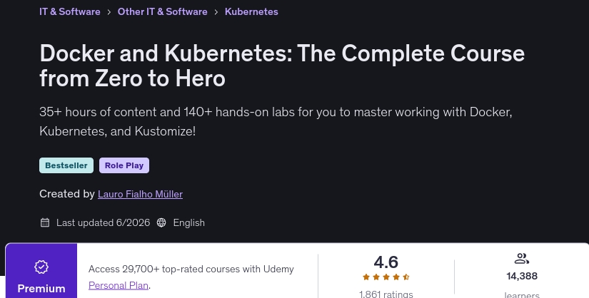 Docker and Kubernetes_ The Complete Course from Zero to Hero