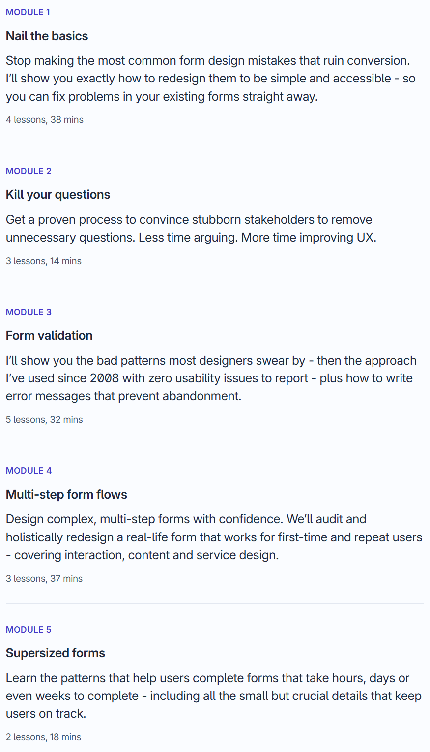 Form Design Mastery