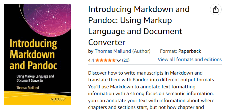 معرفی Markdown و Pandoc: استفاده از زبان نشانه‌گذاری و مبدل اسناد