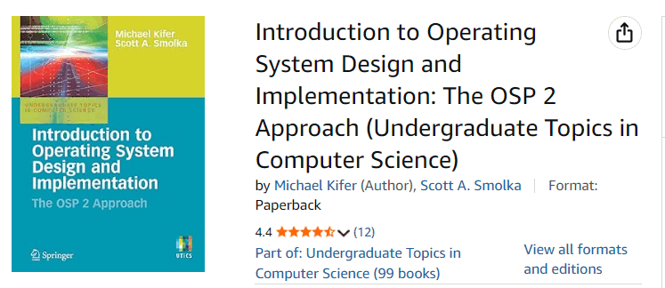 Introduction to Operating System Design and Implementation