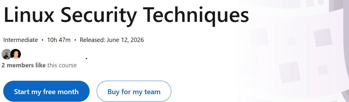 Linux Security Techniques