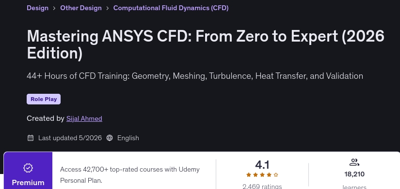 Mastering ANSYS CFD_ From Zero to Expert (2026 Edition)