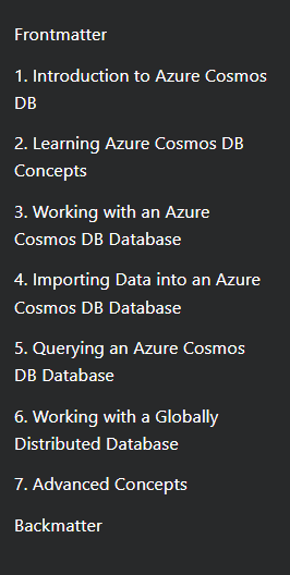 Microsoft Azure Cosmos DB Revealed