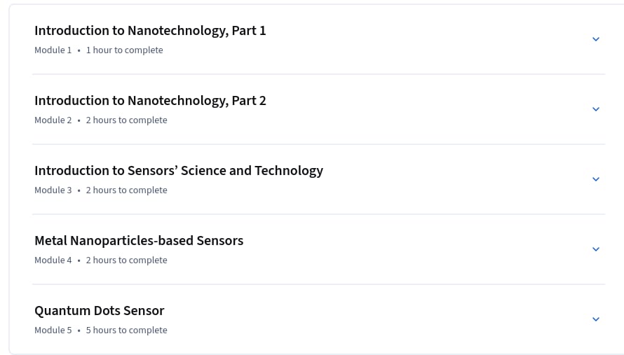 Nanotechnology and Nanosensors, Part1