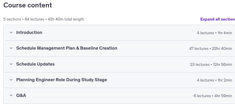 Professional Planning Engineer Preparation Course