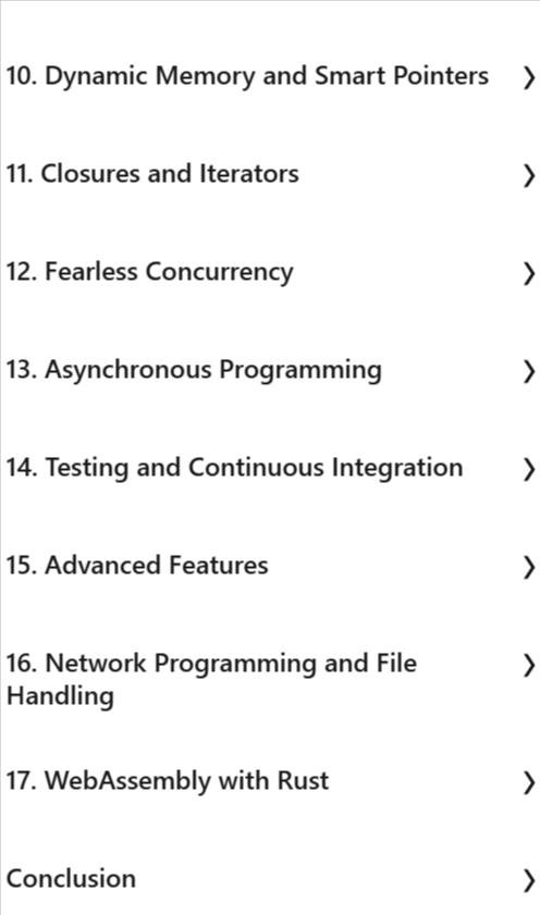 Rust Programming: Beginner to Advanced Content