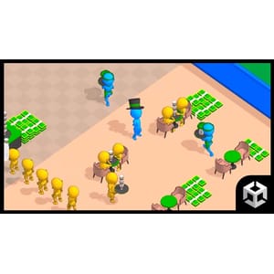 Tiny Coffee Shop - Unity Mobile & PC Restaurant Simulation