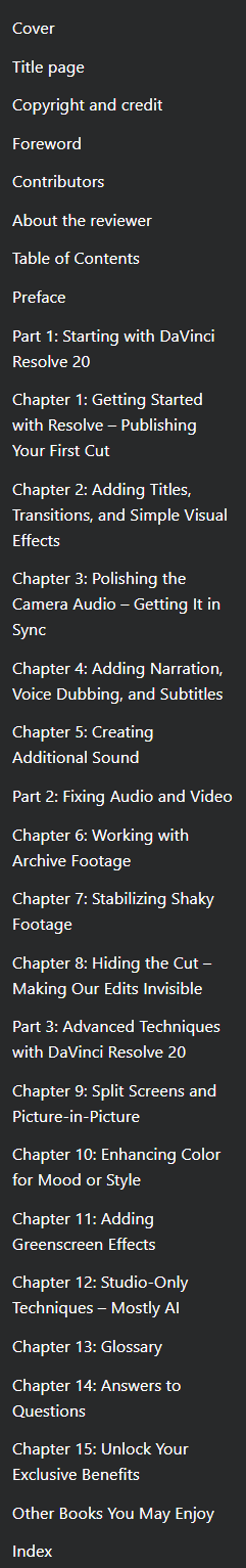 Video Editing Made Easy with DaVinci Resolve 20