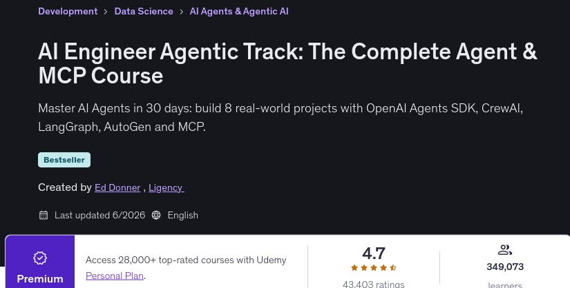AI Engineer Agentic Track_ The Complete Agent & MCP Course