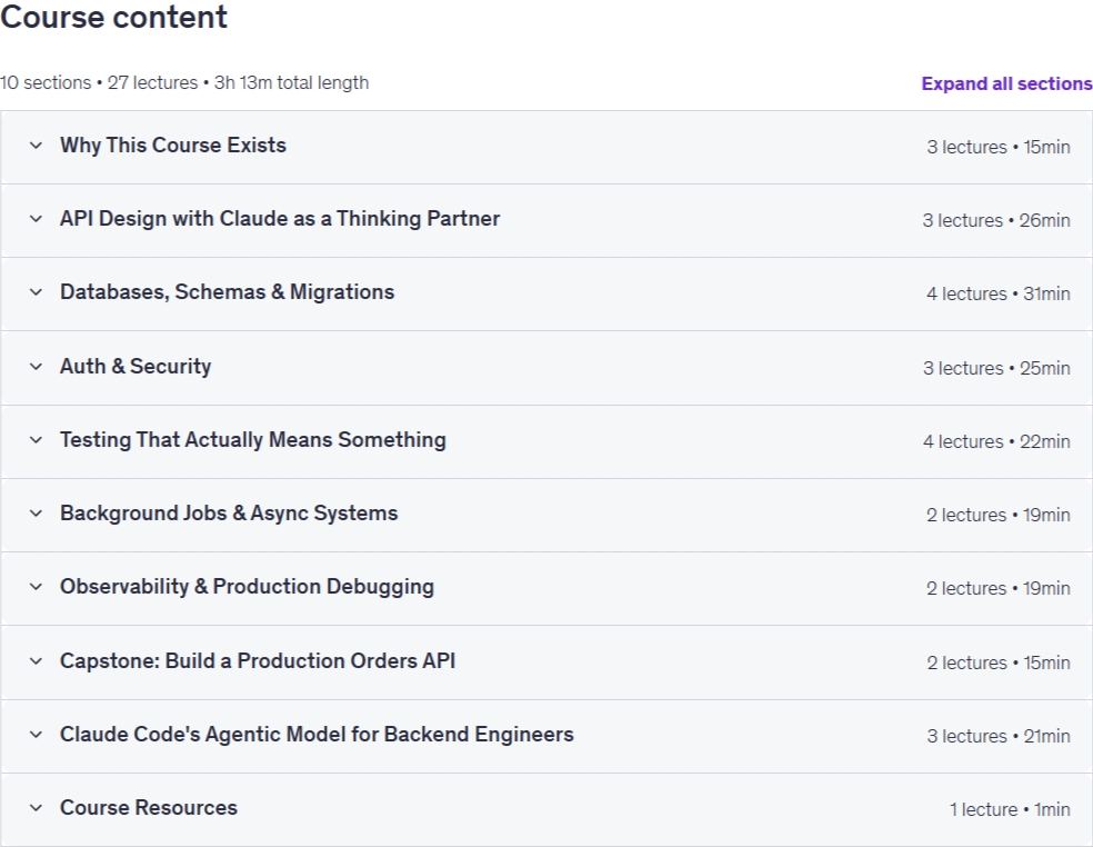 Backend Engineering with Claude: Beyond Vibe Coding Content