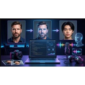 Build AI FaceSwap and Voice Cloning Apps with Python