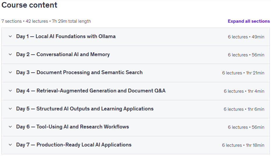 Build Local AI Apps with Ollama, Python, and Streamlit Content