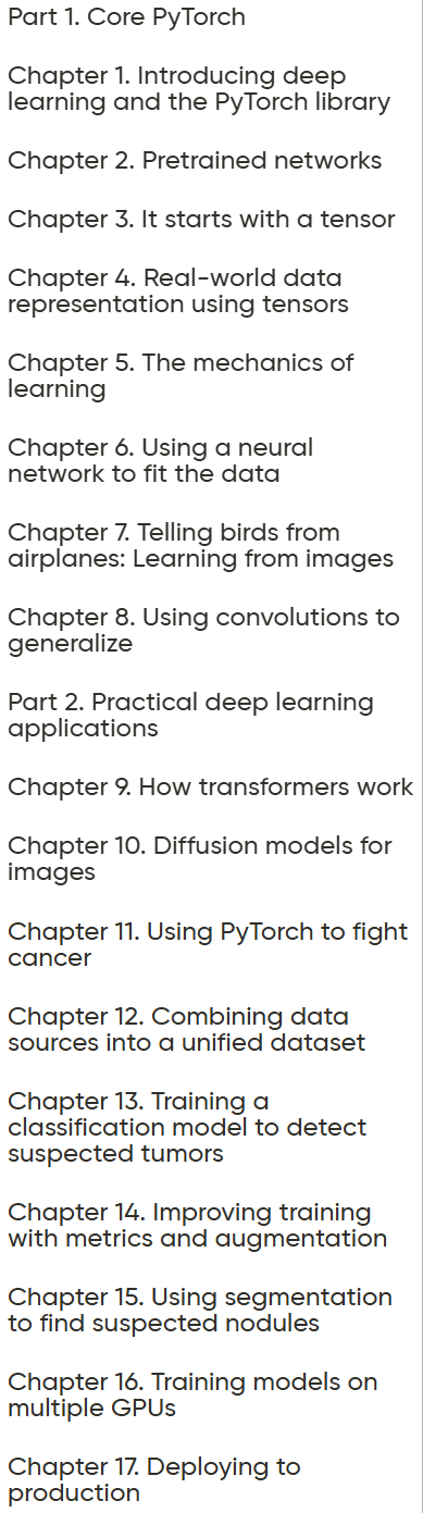 Deep Learning with PyTorch, Second Edition, Video Edition Content