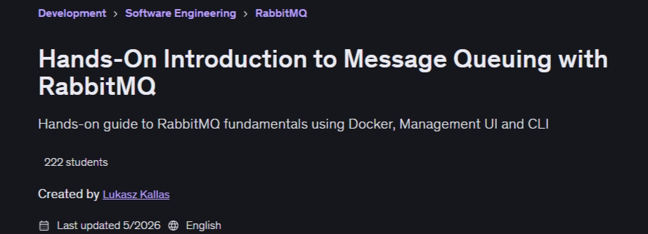 Hands-On Introduction to Message Queuing with RabbitMQ