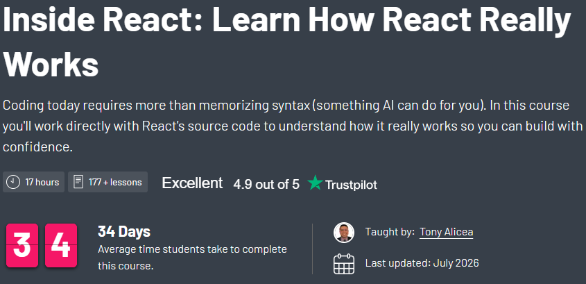 Inside React: Learn How React Really Works