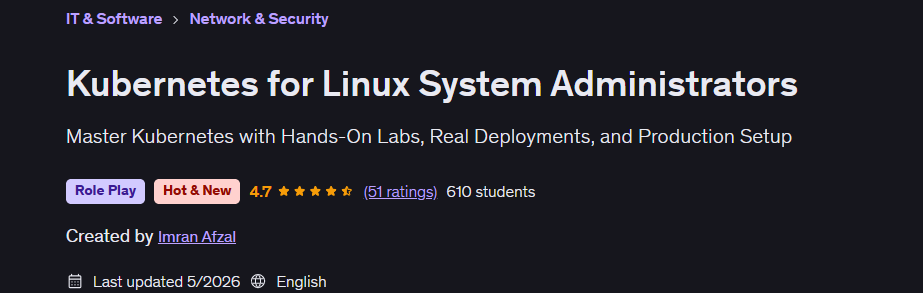 Kubernetes for Linux System Administrators