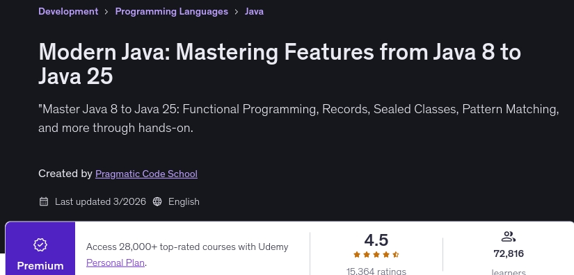 Modern Java_ Mastering Features from Java 8 to Java 25