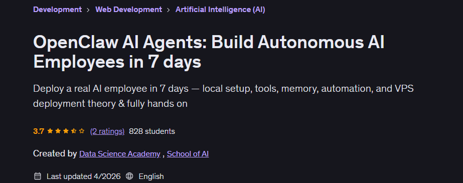 OpenClaw AI Agents: Build Autonomous AI Employees in 7 days