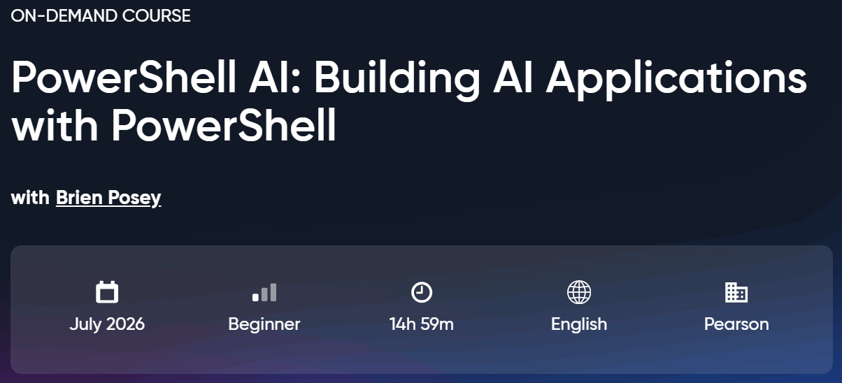 PowerShell AI: Building AI Applications with PowerShell