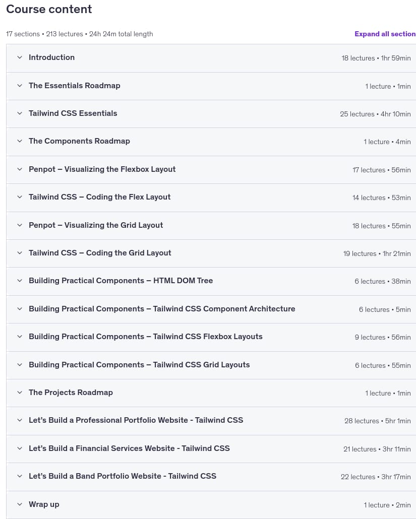 Tailwind CSS _ The Practical Bootcamp in 2025