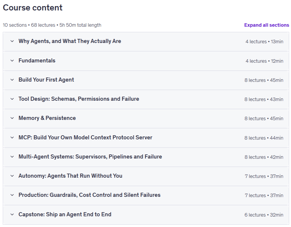 AI Agents From Scratch: Tools, Memory, MCP and Multi-Agent