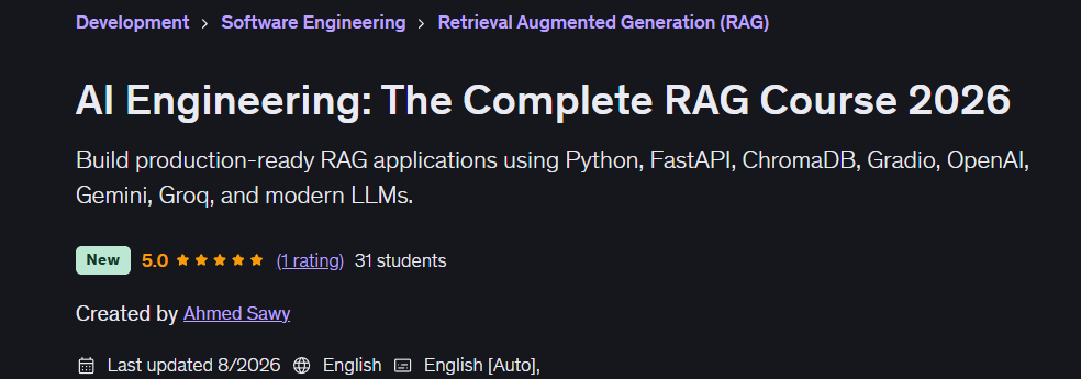 AI Engineering: The Complete RAG Course