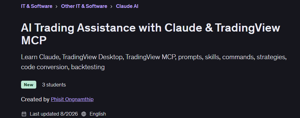 AI Trading Assistance with Claude & TradingView MCP