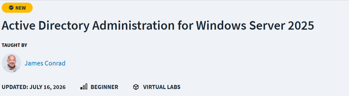 Active Directory Administration for Windows Server