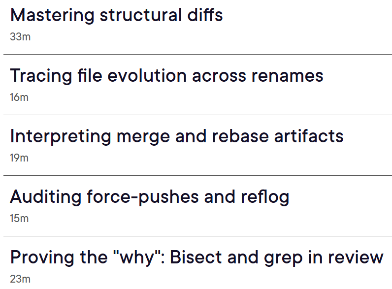 Advanced Git for Code Reviews