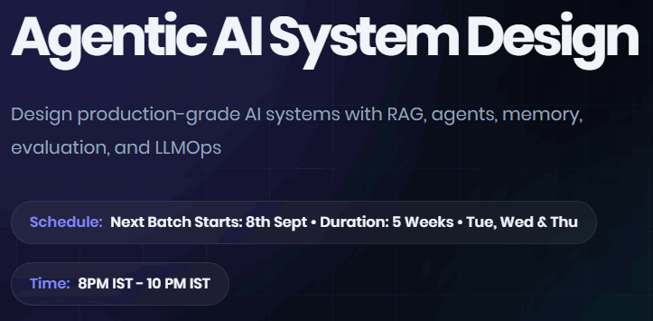 Agentic AI System Design