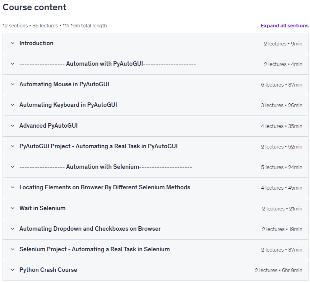 Automate Literally Everything with Python