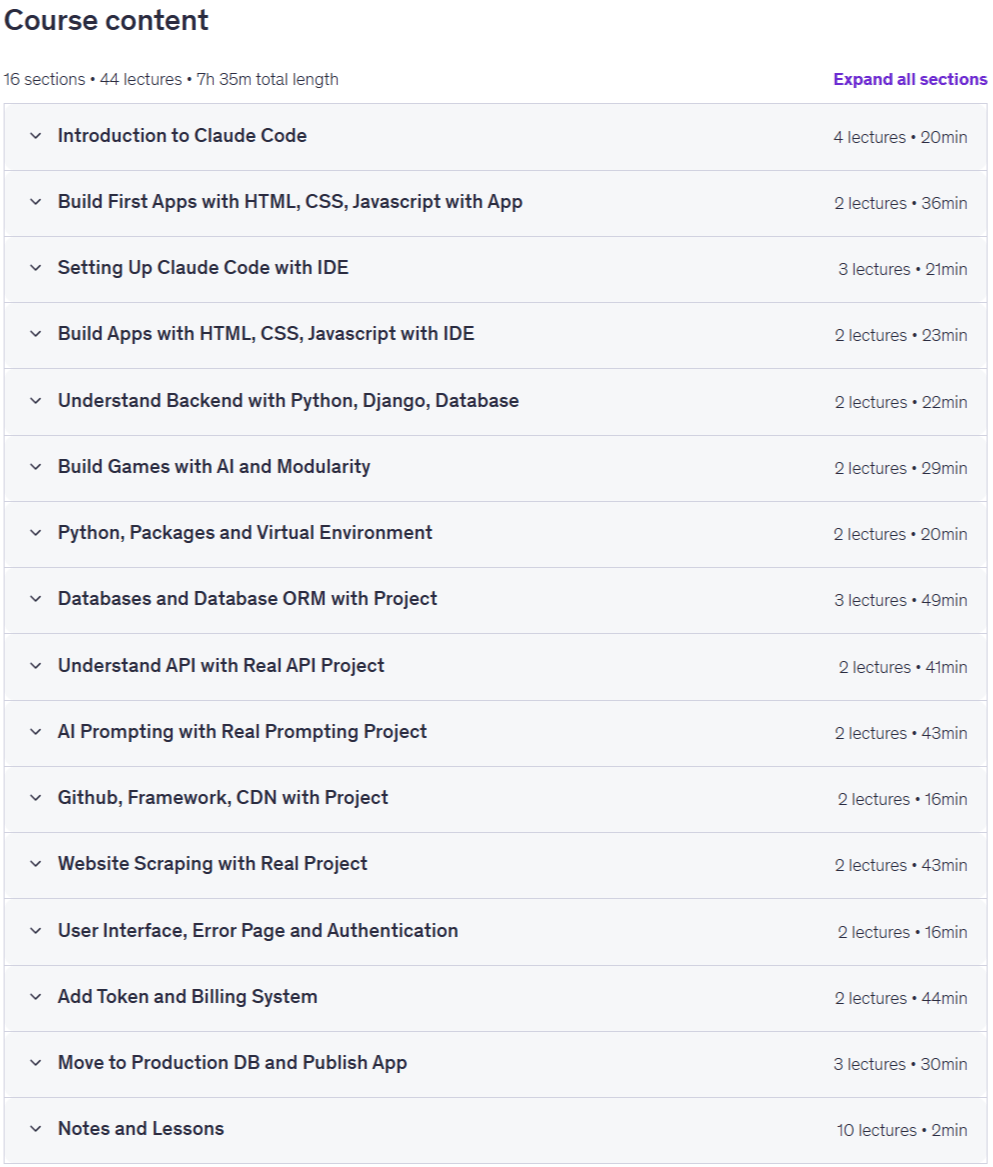 Build Apps with Python and Django using Claude Code Content