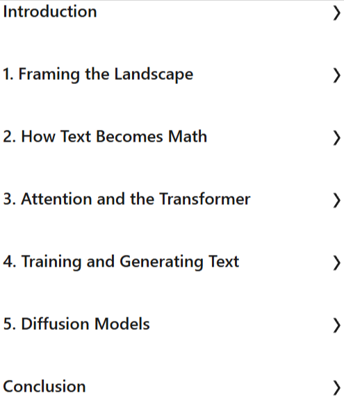 Generative AI and LLMs for Developers: How it Actually Works Content