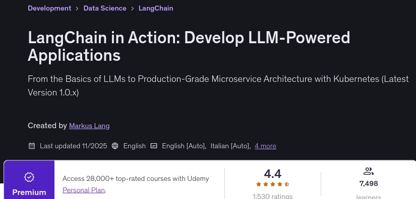 LangChain in Action_ Develop LLM-Powered Applications
