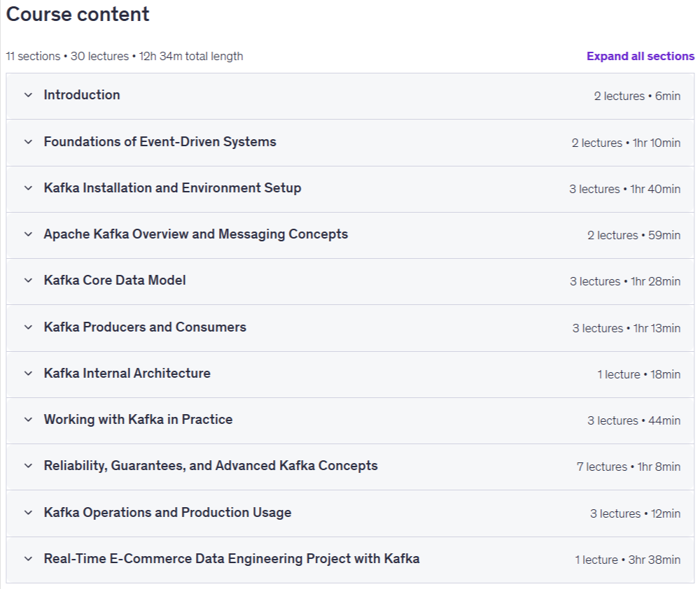 Master Apache Kafka: Data Engineering & Real-Time Projects